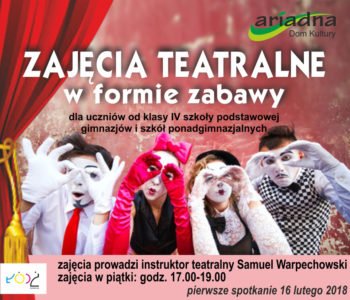 Warsztaty teatralne w formie zabawy