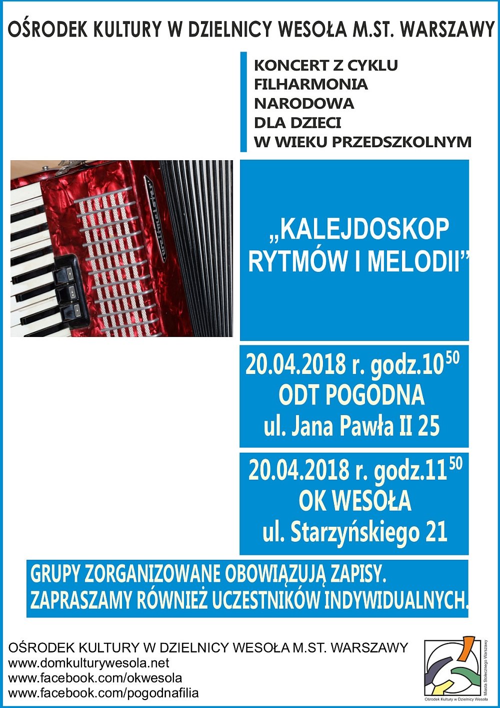 Kalejdoskop rytmów i melodii - koncert Filharmonii Narodowej w Warszawie