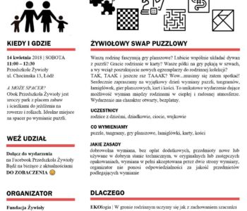 Żywiołowy Swap puzzlowy