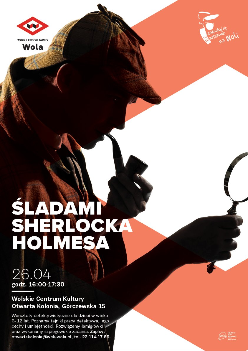 Śladami Sherlocka Holmesa - warsztaty detektywistyczne