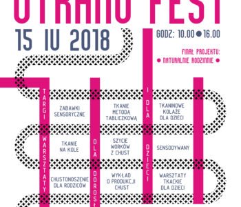 UTkano Fest – warsztaty rodzinne poświęcone tkaninie