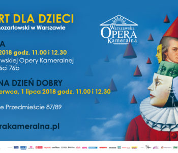 Bastienka i Mozart na Dzień Dobry na Festiwalu Mozartowskim dla dzieci