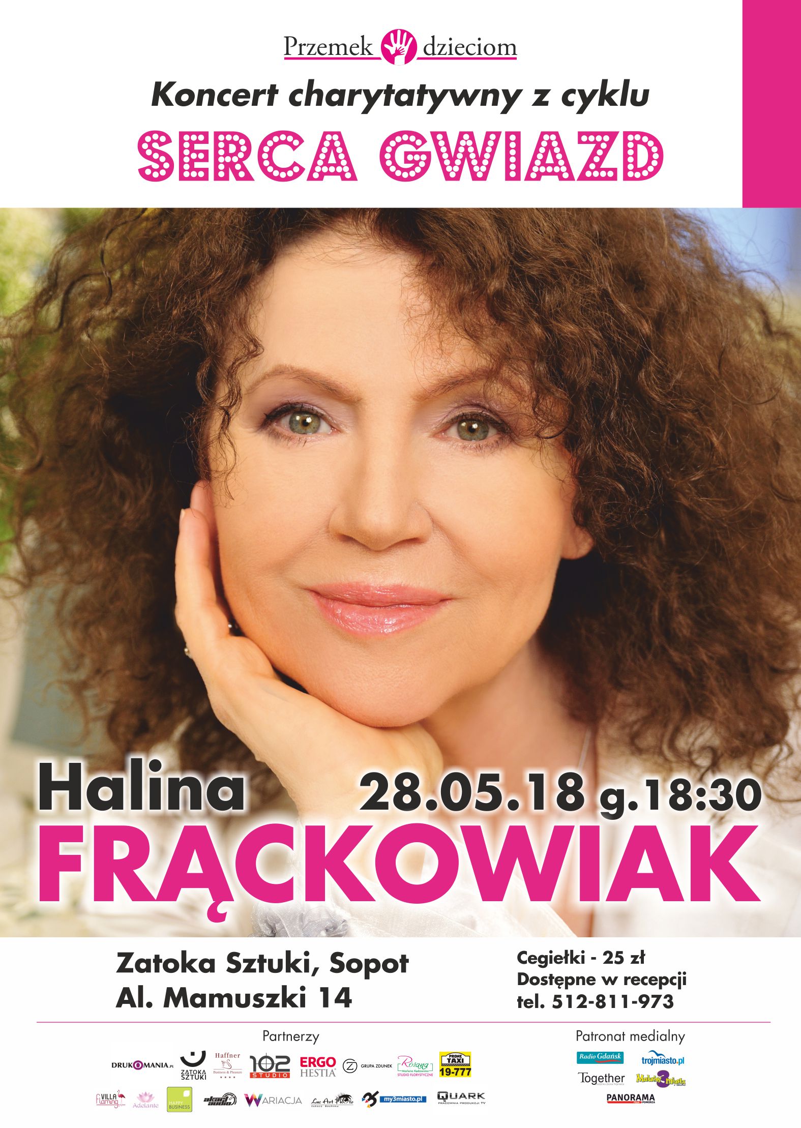 Halina Frąckowiak w Sopocie - Serca Gwiazd. Charytatywny koncert w Trójmieście