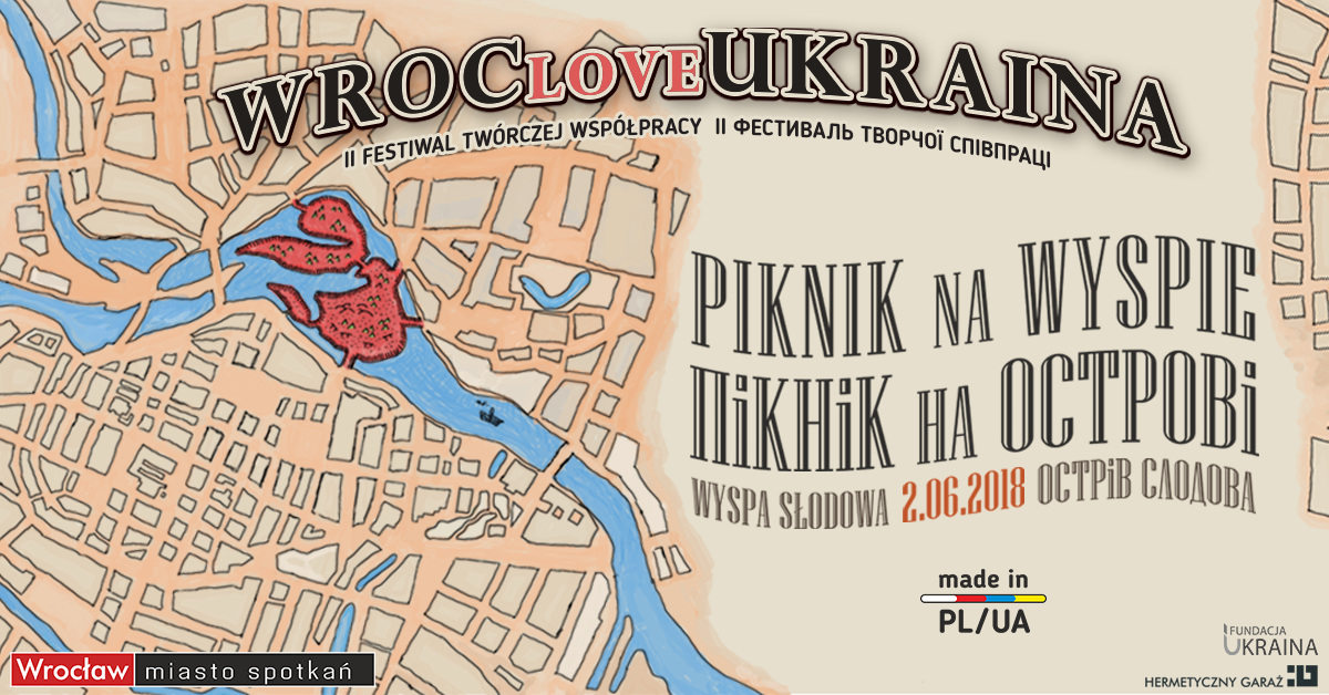WrocloveUkraina - Piknik na Wyspie