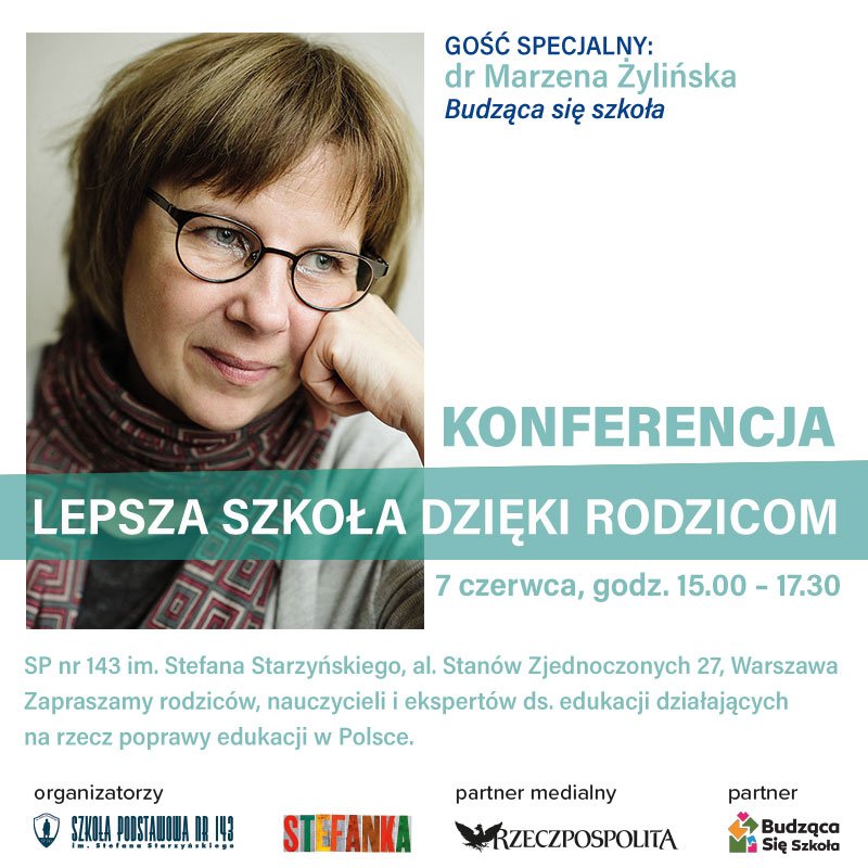 Zmieńmy wspólnie szkołę – jak rodzice mogą ulepszać polską edukację - konferencja