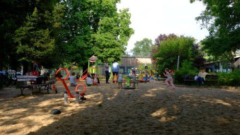plac zabaw Saska
