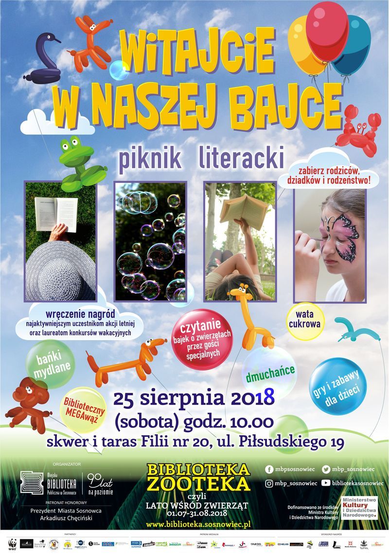 Witajcie w naszej bajce – piknik na zakończenie wakacji. Sosnowiec
