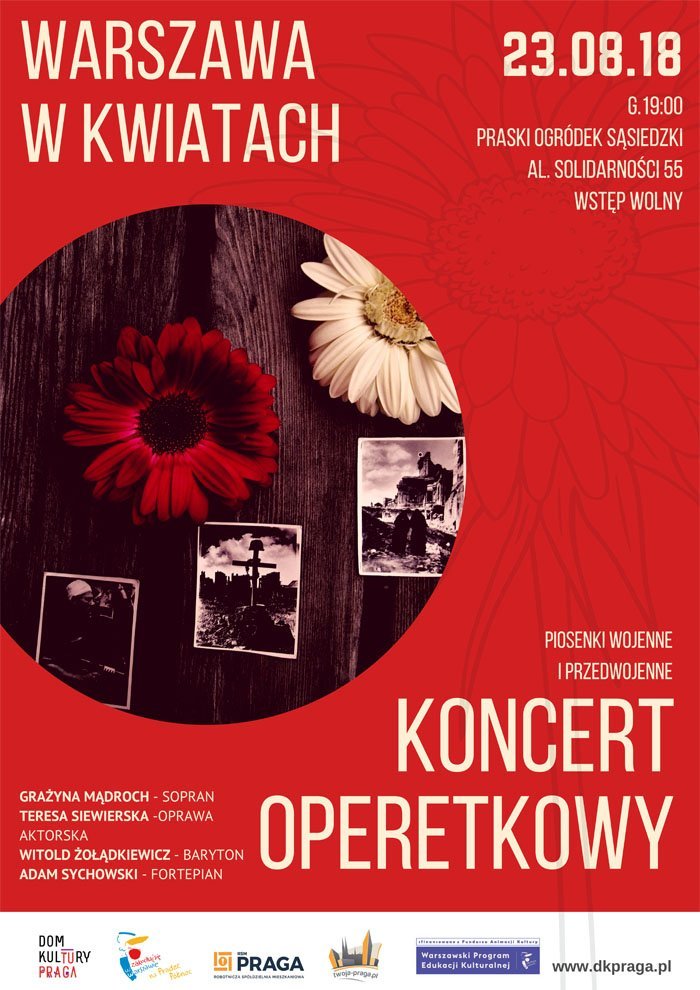 Warszawa w Kwiatach – koncert operetkowy