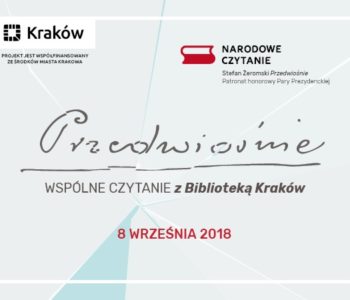 Narodowe Czytanie z Biblioteką Kraków