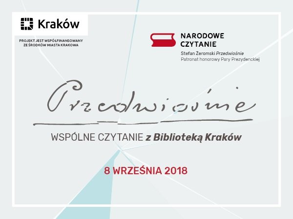 Narodowe Czytanie z Biblioteką Kraków