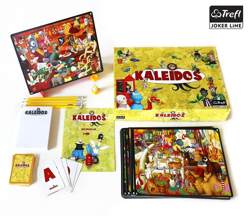 KKaleidos - szalone bogactwo barw, niesamowite ilustracje i wyścig na spostrzegawczość
