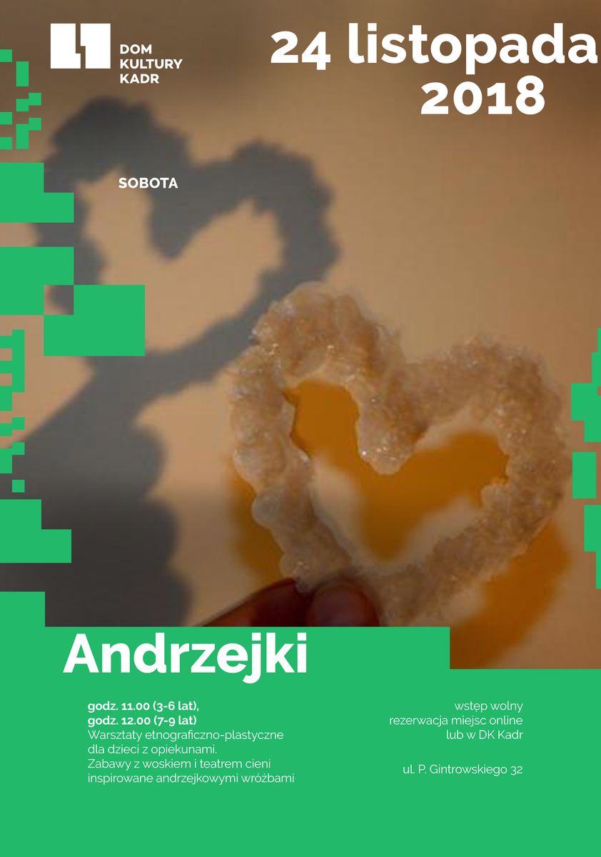 Andrzejki - warsztaty dla dzieci