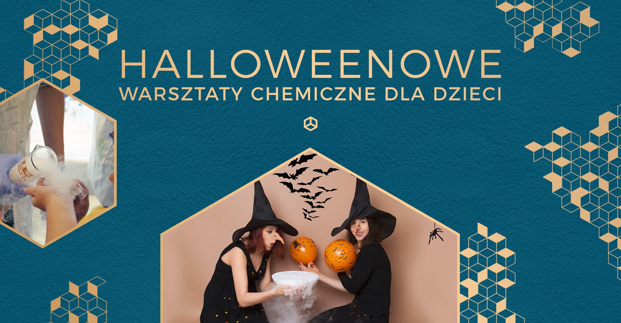 Halloweenowe warsztaty chemiczne dla dzieci w Mozaice