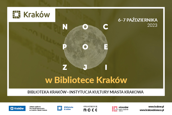 Noc Poezji z Biblioteką Kraków
