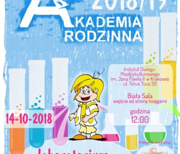 Akademia Rodzinna – pokaz chemiczny Laboratorium Lolka