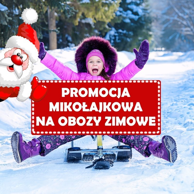 Promocja Mikołajkowa na obozy zimowe KOGIS