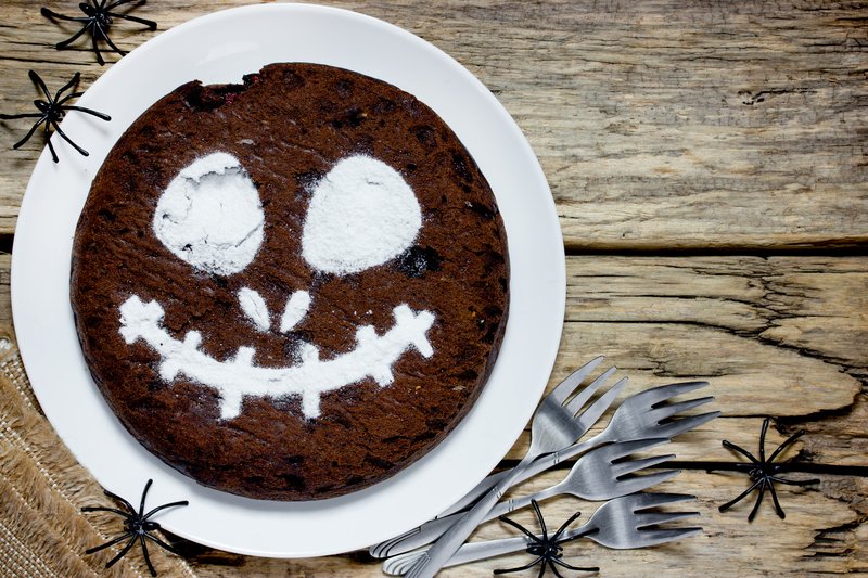 Przepis na ciasto na Halloween