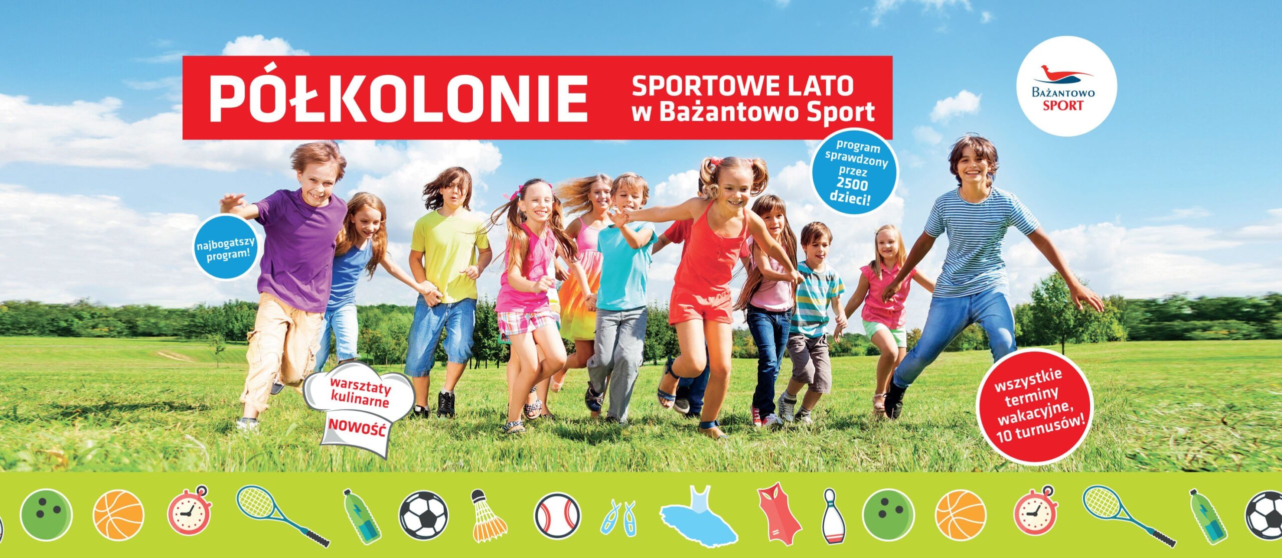 Sportowe półkolonie w Bażantowo Sport Katowice