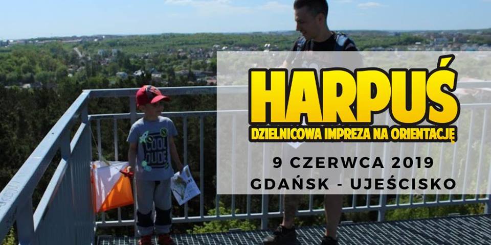 Harpuś - z mapą na Ujeścisko