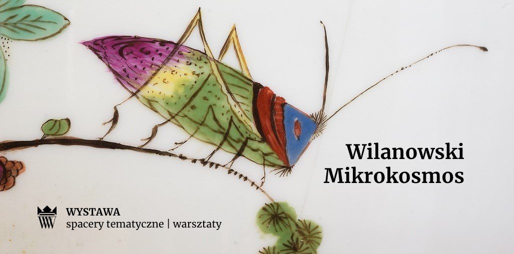 Wilanowski mikrokosmos - wystawa ceramiki z przedstawieniami owadów
