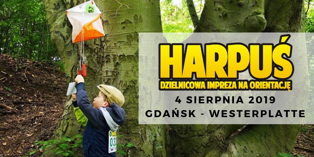 Harpuś - z mapą na Westerplatte