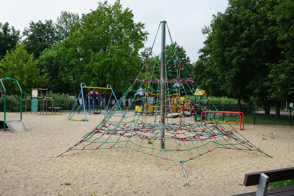 Plac zabaw w Parku Kasprowicza