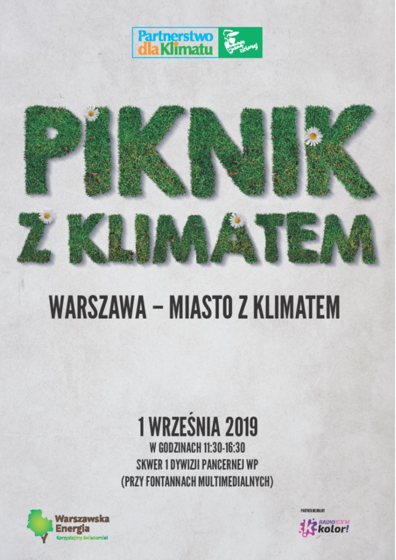 Warszawa - miasto z klimatem. Piknik klimatyczny