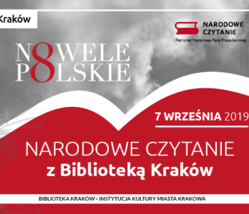 Narodowe Czytanie z Biblioteką Kraków