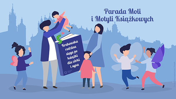 Biblioteka Kraków w weekend kusi Paradą Moli Książkowych  i otwarciem kilku filii w niedzielę!