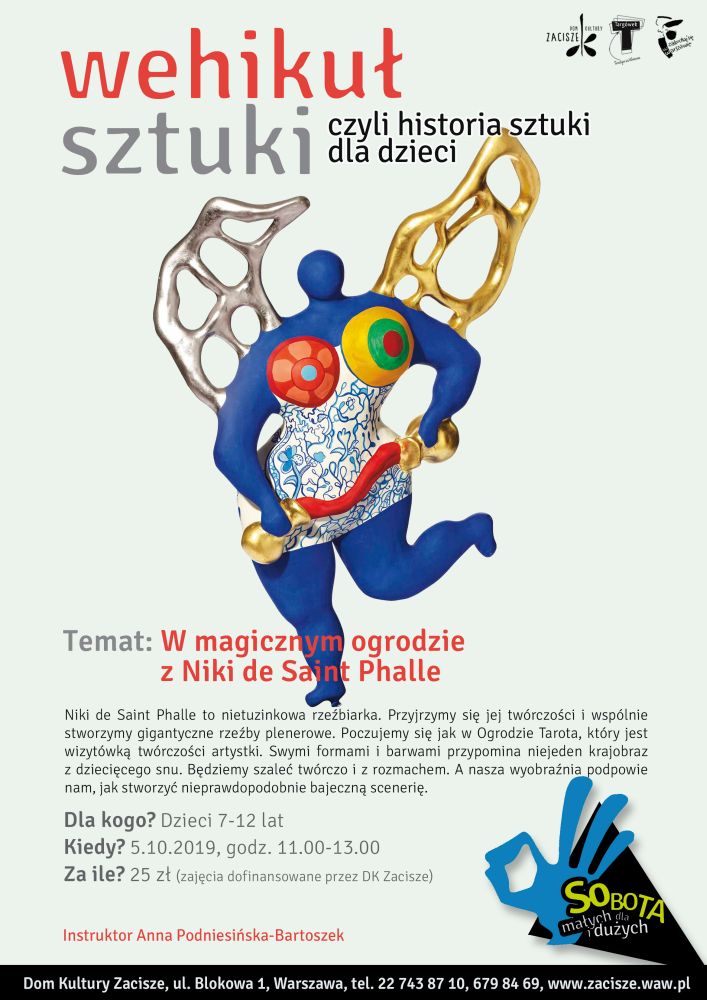 Wehikuł sztuki: W magicznym ogrodzie z Niki de Saint Phalle