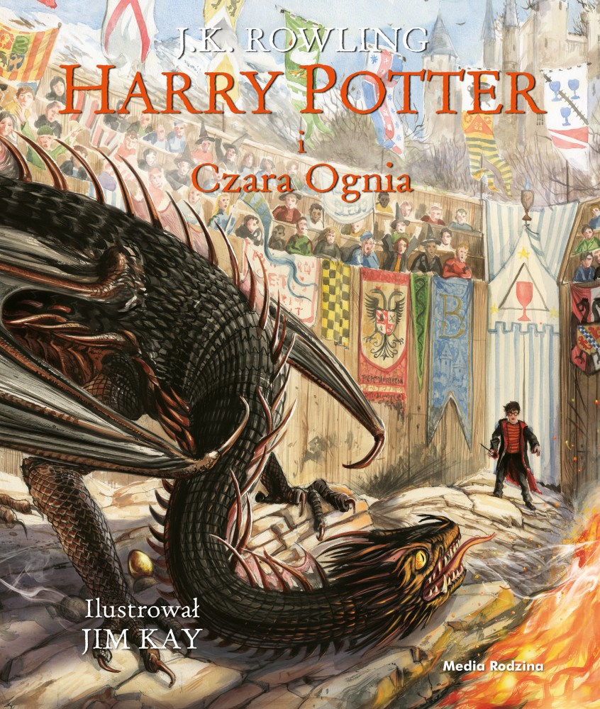 Harry Potter i Czara Ognia -  wydanie ilustrowane