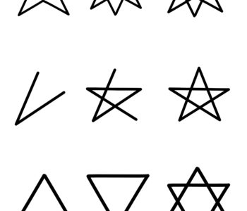 Jak narysować gwiazdę szablon dla dzieci do druku