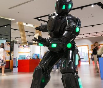 Interaktywna wystawa robotów w Atrium Reduta!