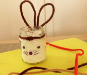 Rzeżucha królik wielkanocny zabawy dla dzieci DIY