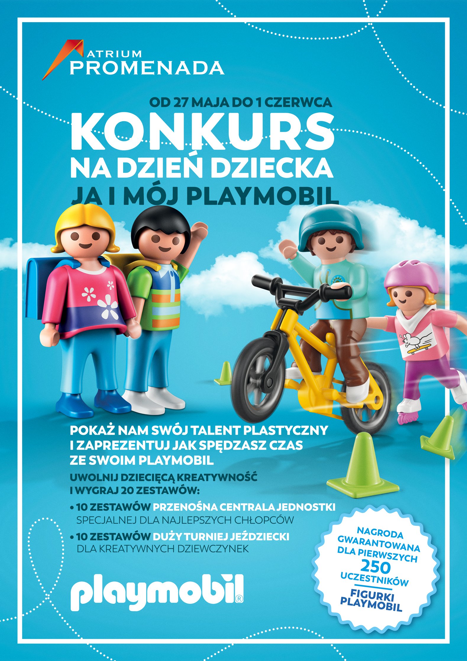 Konkurs: Dzień Dziecka z Playmobil w Atrium Promenada!
