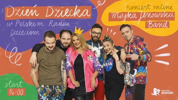 Dzień Dziecka w Polskim Radiu Dzieciom: Majka Jeżowska Band koncert online