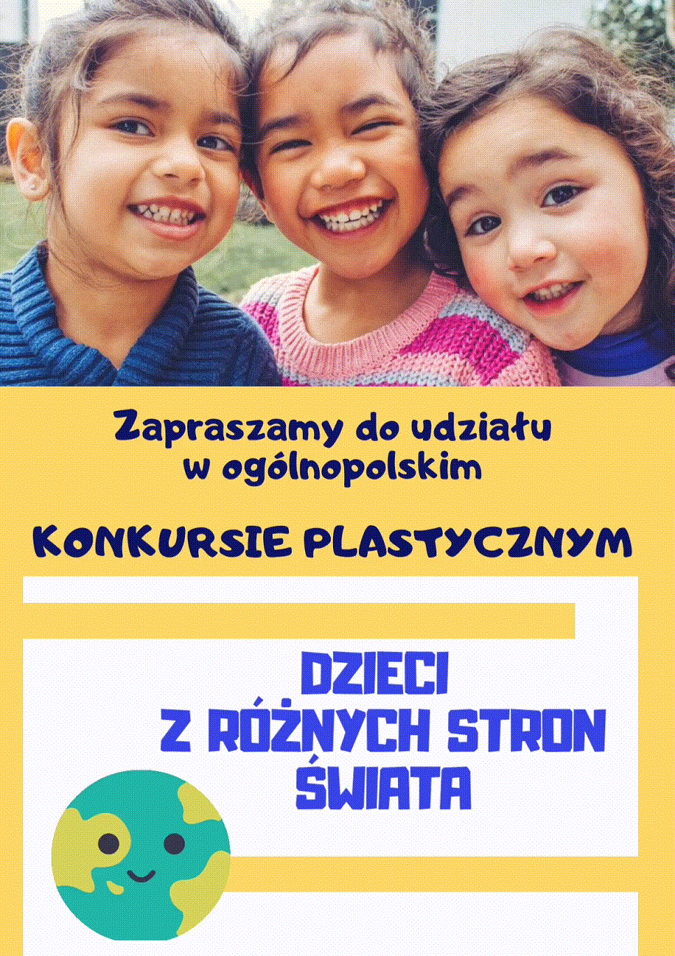 Ogólnopolski konkurs plastyczny: Dzieci z różnych stron świata