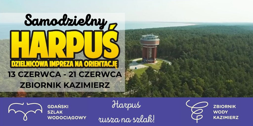 Samodzielny Harpuś - Dzielnicowa impreza na orientację: Zbiornik Wody Kazimierz