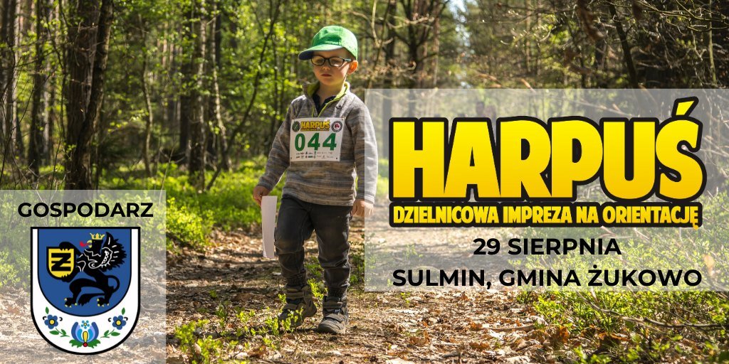 Harpuś - z mapą do Sulmina!