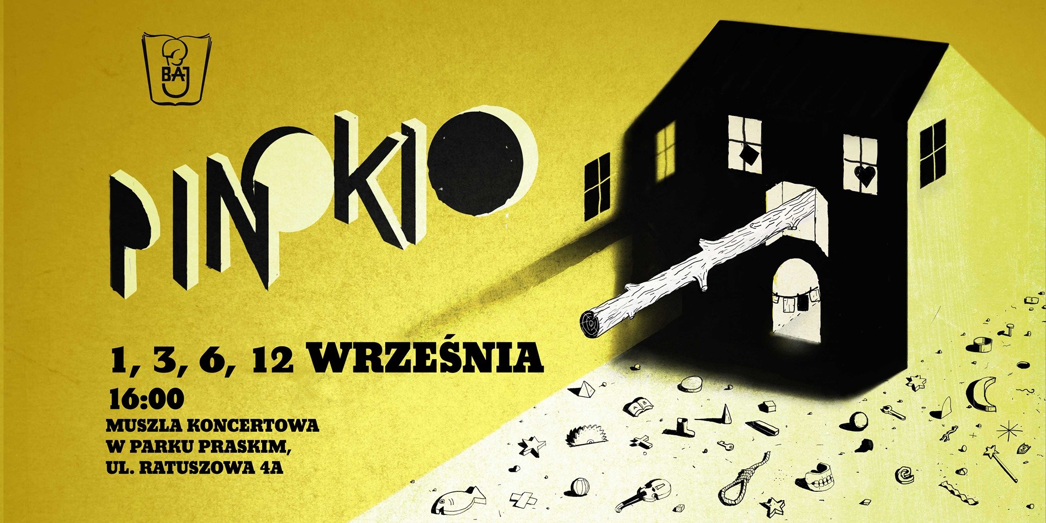 Teatr Baj: Pinokio - spektakl plenerowy