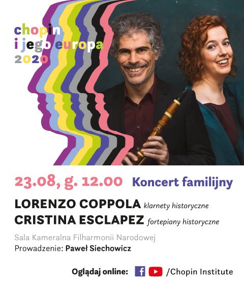 Koncert familijny Dialogi z muzyką - Festiwal Chopin i Jego Europa