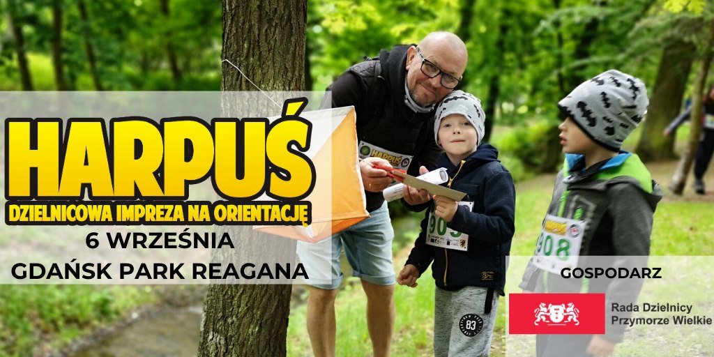 Harpuś - z mapą do Parku Reagana!