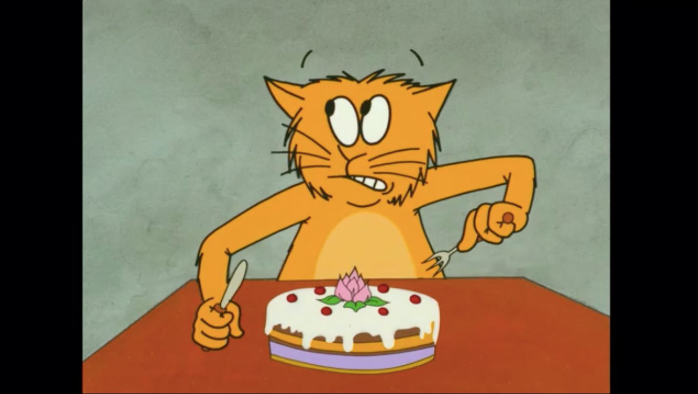 List do kota - warsztaty online inspirowane animacją Tort urodzinowy
