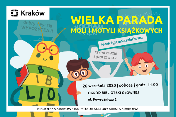 Wielka parada moli i motyli książkowych w Bibliotece Kraków