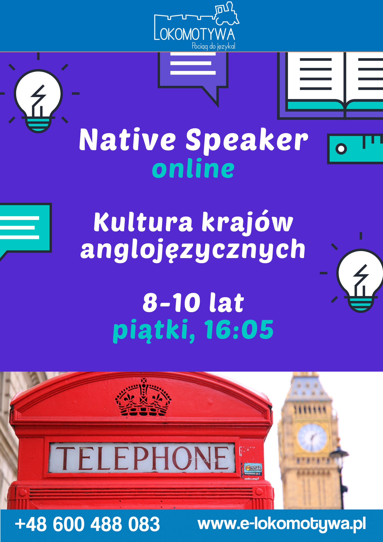 Poznaj kulturę krajów anglojęzycznych z Native Speakerem