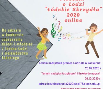 XXVI Przegląd Piosenki o Łodzi: Łódzkie Skrzydła 2020 online
