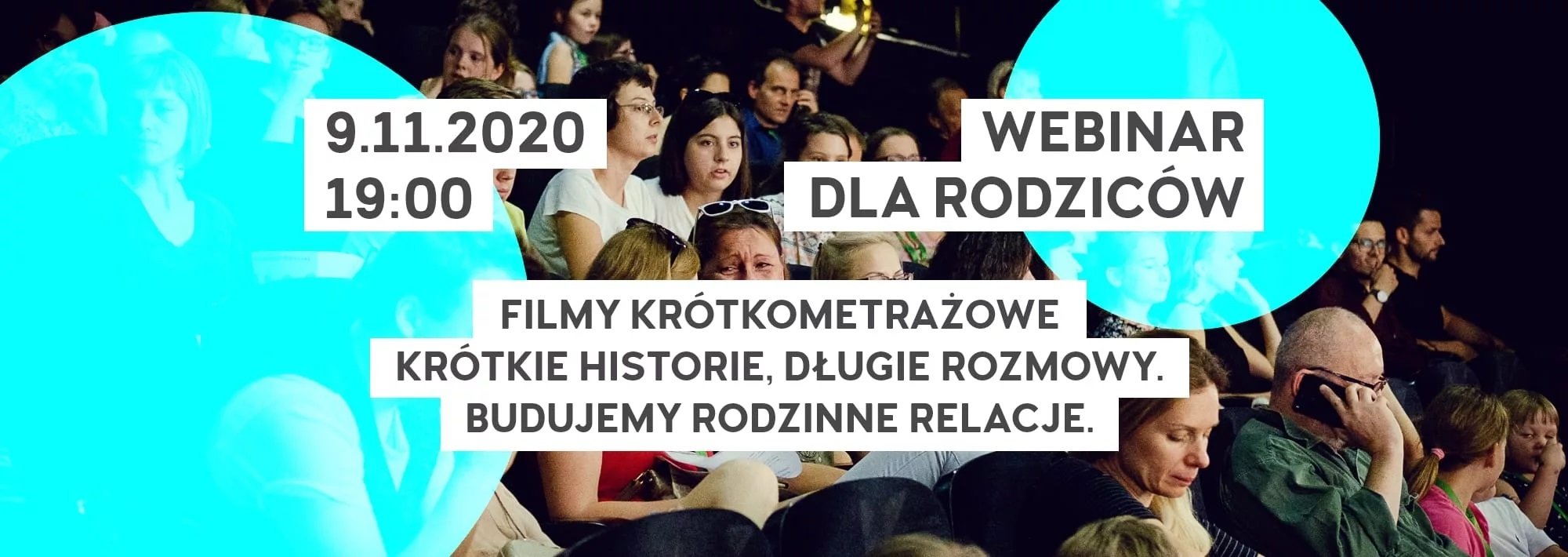 Kino w Trampkach - webinary dla rodziców i nauczycieli