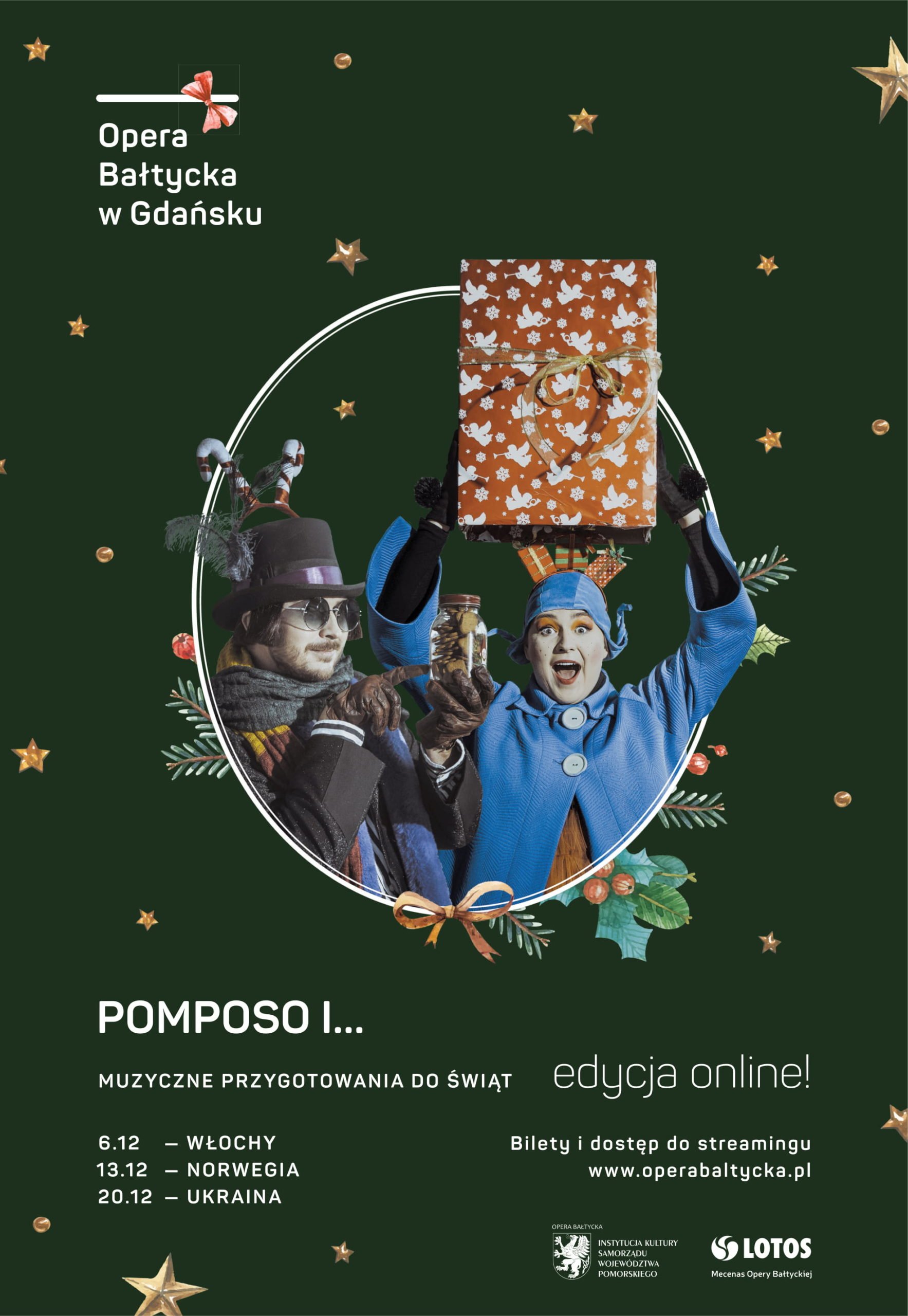 Pomposo i... święta - czyli Opera Bałtycka online dla dzieci