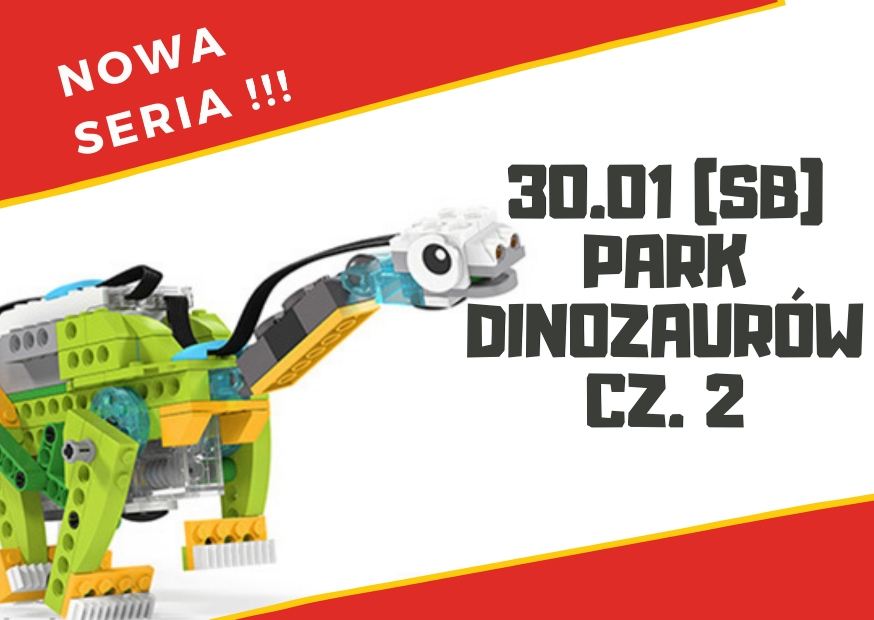 Park Dinozaurów cz. 2 NOWA SERIA - warsztaty robotyki dla dzieci