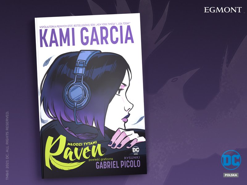 Młodzi Tytani. Raven - powieść graficzna bestsellerowej autorki „New York Timesa”